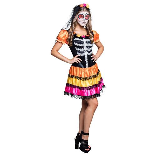 Halloween Nina Pelona Kostuum Tiener 14/16 jaar, Kinderen en Baby's, Carnavalskleding en Verkleedspullen, Nieuw, Verzenden