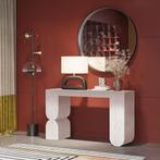 *WOONWINKEL* Kare Design Curve White Sidetable Wit Hout, Huis en Inrichting, Verzenden, Nieuw