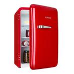 Koelkast Retro Koelkast Design Koelkast Rood Audrey, Witgoed en Apparatuur, Zonder vriesvak, Refurbished, Ophalen of Verzenden