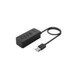 Orico 4 Ports USB 2.0 HUB zwart, Computers en Software, Dockingstations, Ophalen of Verzenden, Nieuw, Orico