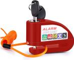 VINZ Elbroes Alarm Schijfremslot 6mm - Rood
