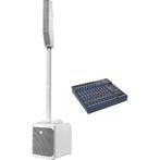 Electro-Voice Evolve 30M wit + Devine MixDesk 1202FX-MP 12-k, Nieuw, Verzenden