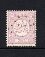 Nederland 1876 - Drukwerkzegel met puntstempel 180, Gestempeld