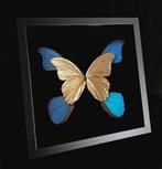 Zeldzame 23kt gouden morpho-vlinders in beperkte oplage, Verzamelen, Dierenverzamelingen, Nieuw