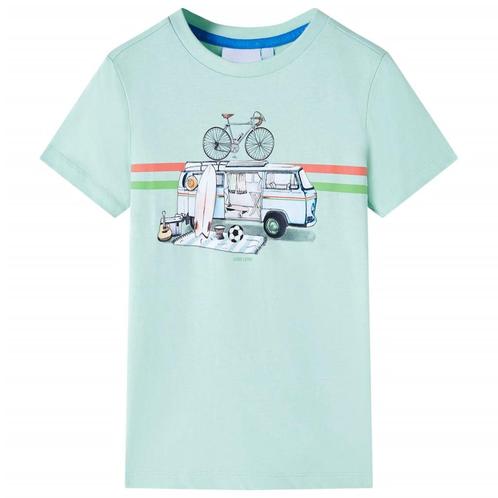 vidaXL Kindershirt 128 lichtmint, Kinderen en Baby's, Kinderkleding | Overige, Nieuw, Verzenden