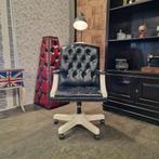 Chesterfield Gainsborough Bureaustoel - Zwart Wit, Huis en Inrichting, Ophalen of Verzenden, Nieuw