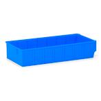 Magazijnbak kunststof met etikethouder stapelbaar, Ophalen of Verzenden