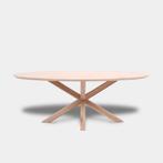 Tafel Ovaal Eikenhout  Matrix Hout  280x115, Nieuw