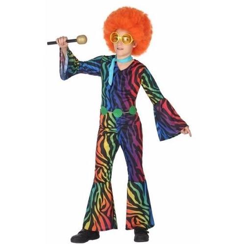 Jaren 70 disco verkleedjurk voor meisjes - Jaren 70 disco .., Kinderen en Baby's, Carnavalskleding en Verkleedspullen, Ophalen of Verzenden