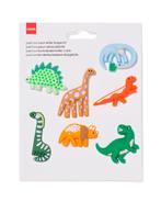HEMA Patches letter klapkrat dino 1+1 gratis, Verzenden, Nieuw