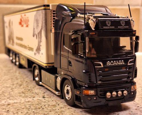 Tekno 1:50 - Model vrachtwagen - SCANIA R500 - trekker met, Hobby en Vrije tijd, Modelauto's | 1:5 tot 1:12