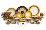 Een ca 40-delig porseleinen servies, van Versace, Ophalen, Gebruikt
