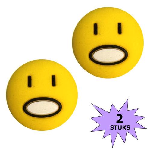 Fako Bijoux® - Tennisdemper - Emoji - Sprakeloos - 2 Stuks, Sport en Fitness, Tennis, Verzenden