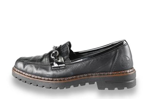 Rieker Loafers in maat 36 Zwart | 10% extra korting, Kleding | Dames, Schoenen, Zwart, Zo goed als nieuw, Overige typen, Verzenden