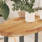 vidaXL Tafelblad 80x40x4 cm ovaal massief eikenhout, Huis en Inrichting, Tafels | Eettafels, Verzenden, Nieuw