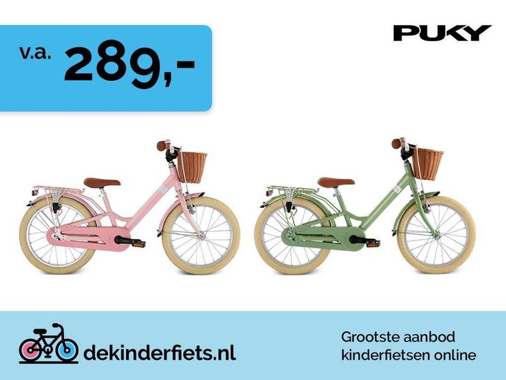 Puky Youke Classic 18 inch kinderfiets – vanaf €289, Fietsen en Brommers, Fietsen | Kinderfietsjes, 16 tot 20 inch, Nieuw, Ophalen of Verzenden