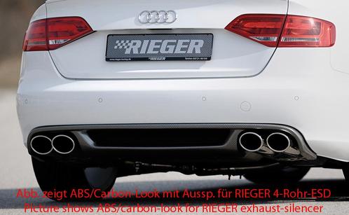 Rieger diffuser | A4 (B8/B81): 11.07-12.11 (tot Facelift) -, Auto-onderdelen, Carrosserie en Plaatwerk, Nieuw, Audi, Verzenden