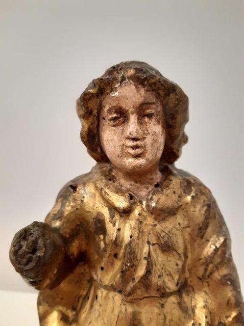 sculptuur, assente - 27 cm - Hout, Antiek en Kunst, Antiek | Overige Antiek