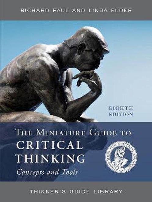 The Miniature Guide to Critical Thinking Conce 9781538134948, Boeken, Schoolboeken, Zo goed als nieuw, Verzenden