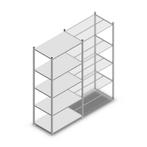 Gebruikte legbordstelling MD 2200x1000x600 mm (hxbxd) 5