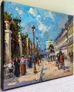 Walter Sita (XX) - Paris - Rue de Rivoli - Jardin de, Antiek en Kunst