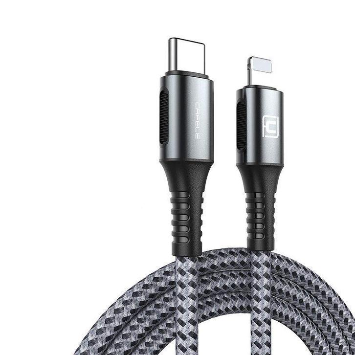 DrPhone Lightning Fast Charge Kabel 18W – USB-C naar Lightni, Computers en Software, Pc- en Netwerkkabels, Verzenden