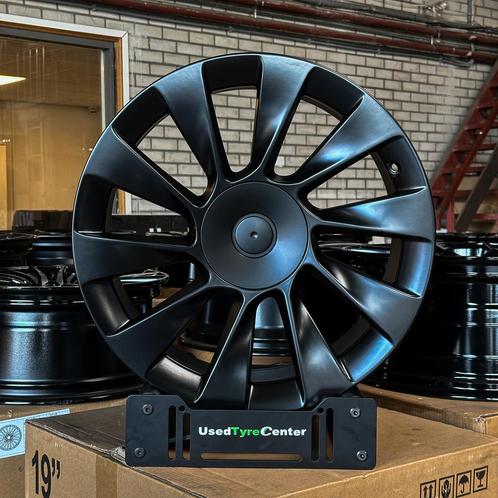 19 inch 5x114.3 Turbine Style - Passend op Tesla, Auto-onderdelen, Banden en Velgen, Velg(en), Nieuw, 12 maanden garantie, Ophalen of Verzenden