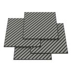 Akoestisch wandpaneel Vang 4-delig set 1,44 m² diagonaal eik, Huis en Inrichting, Woonaccessoires | Wanddecoraties, Verzenden