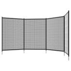 TRUUSK Vijverhek 365 X 126 Cm Tuinhek 4-delige Set Decoratie, Verzenden, Nieuw
