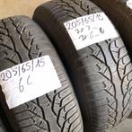 4 x Kleber Krisalp HP2 205-65-15 Winterbanden 7mm, Auto-onderdelen, Banden en Velgen, Gebruikt, 15 inch, Band(en), Personenwagen