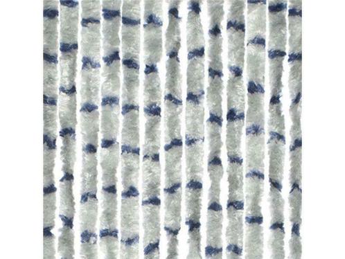 Travellife Chenille streep grijs/blauw 56x185cm, Caravans en Kamperen, Kampeeraccessoires, Nieuw