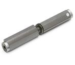 Aanlaspaumelle met veer en ring 120x18 mm rvs, Doe-het-zelf en Verbouw, Hang- en Sluitwerk, Verzenden, Nieuw