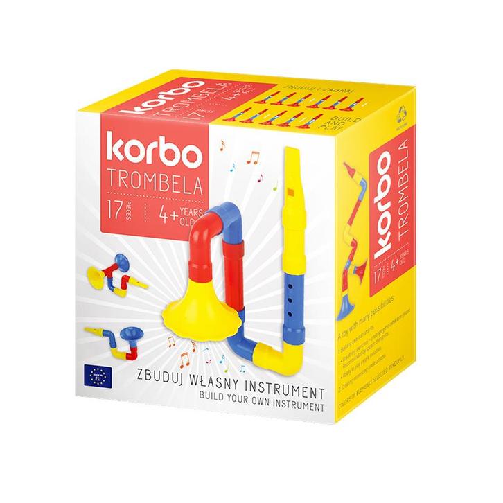 TROMBELA - maak je eigen muziekinstrument (kinder bouwsets), Kinderen en Baby's, Speelgoed | Bouwstenen, Nieuw, Verzenden
