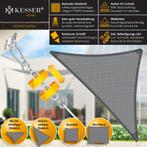 KESSER® Schaduwdoek 3x3x3m - Zonnezeil - Waterafstotend - Gr, Verzenden, Nieuw