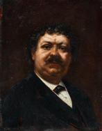 French school (XIX) - Portrait of Alexandre Dumas, Antiek en Kunst