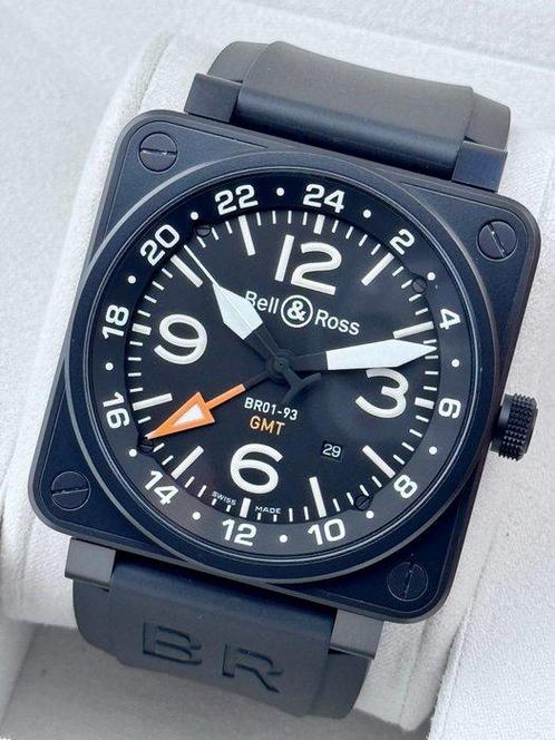 Bell & Ross - Automatic GMT 24h - - BR 01-93 - Heren -, Sieraden, Tassen en Uiterlijk, Horloges | Heren