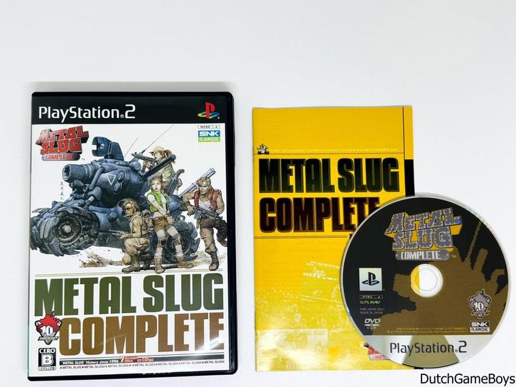 Playstation 2 / PS2 - Metal Slug - Complete - Japan, Spelcomputers en Games, Games | Sony PlayStation 2, Gebruikt, Verzenden