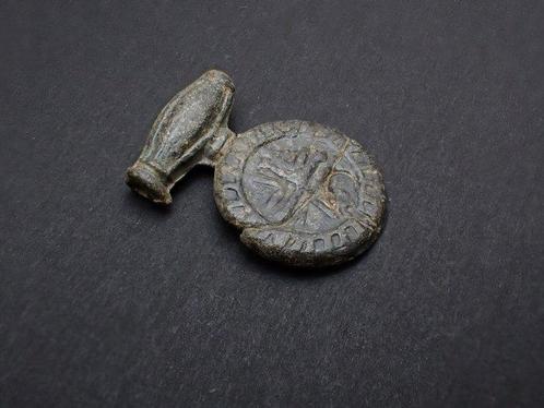 Middeleeuwen, kruisvaardersperiode Pelgrimsinsigne, 14e –, Antiek en Kunst, Antiek | Overige Antiek