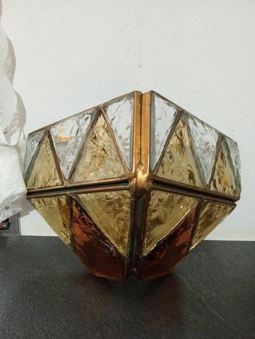 Wandlamp (2) - Murano-glas - Toegewezen aan Longobard, Antiek en Kunst, Curiosa en Brocante