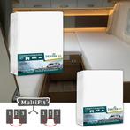 Textielpakket  3 delig met midden matras -1 hoeslakenset(3, Verzenden, Nieuw, Eenpersoons, Wit