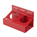 Magnetische houder rood voor 2 spuitbussen, Doe-het-zelf en Verbouw, Gereedschap | Overige machines, Ophalen of Verzenden, Nieuw