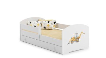 Kinderbed - tractor thema - met lade - 160x80 cm - met ma... beschikbaar voor biedingen