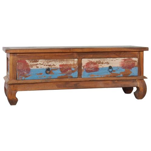 vidaXL Tv-meubel 110x35x40 cm gerecycled teakhout, Huis en Inrichting, Kasten | Televisiemeubels, 25 tot 50 cm, Nieuw, Overige houtsoorten