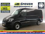 Volkswagen Crafter 2.0 TDI L3H2 140PK 3000KG Trekgew. €382pm, Volkswagen, Zwart, Nieuw, Handgeschakeld