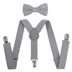 Fako Fashion - Kinder Bretels Met Vlinderstrik - 65cm -, Verzenden, Nieuw