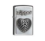 Zippo Open heart - Zippo Regular - Alle Zippo's, Verzamelen, Nieuw, Aansteker, Verzenden