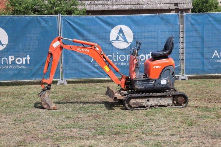 Veiling: Minigraver Kubota U10-3 Diesel 10pk, Zakelijke goederen, Machines en Bouw | Kranen en Graafmachines, Graafmachine, Ophalen