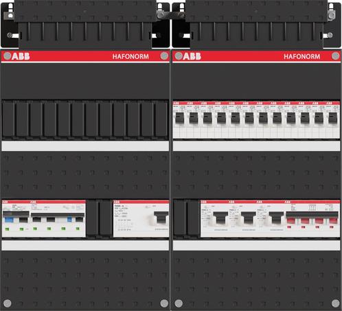 ABB Hafonorm PV-WP-Groepenkast | HS 40A - 12 groepen 4 x ALS, Doe-het-zelf en Verbouw, Elektra en Kabels, Nieuw, Ophalen of Verzenden