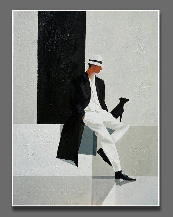 Clelia - Shadowed Repose, Antiek en Kunst, Kunst | Schilderijen | Modern