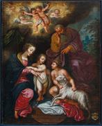 Pieter Paul Rubens (1577-1640), Cerchia di - Sacra Famiglia, Antiek en Kunst